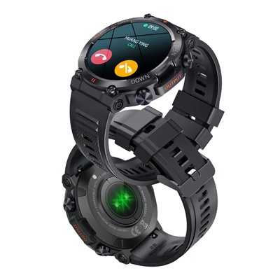 Черные Смарт-часы K56 с сенсорным дисплеем