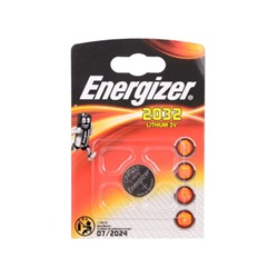 Батарейка литиевая таблетка Energizer (Энерджайзер) CR2032, 1 шт