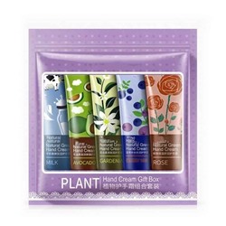 Hchana, Крем для рук Plant Hand Cream Gift Box 30г, 5шт/уп
