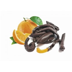 Апельсиновые корочки в темном шоколаде 100 гр