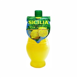 Сок лимона Сицилия 115 мл пл/б 1/12 Россия - Уксусы, соусы бальзамные