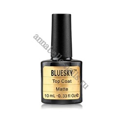 Bluesky Top Coat Matte Верхнее матовое покрытие, 10ml