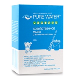 Mi&Ko Хозяйственное мыло с эфирными маслами ТМ Pure Water. 175 гр