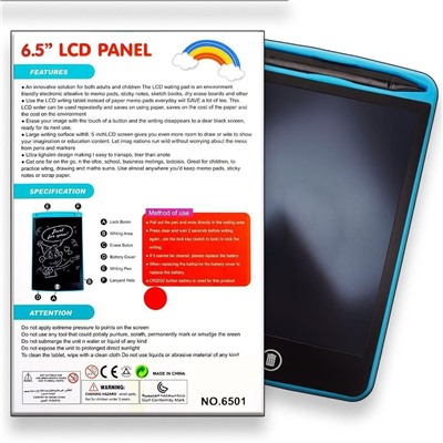 Графический планшет LCD-Panel для рисования 6,5"