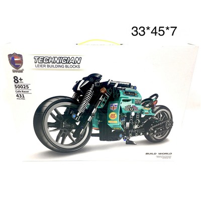 Конструктор Мотоцикл 431 дет. (арт. 50025)