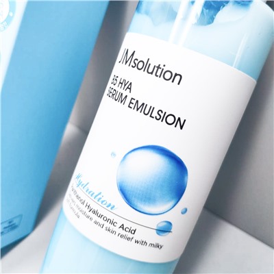 JMsolution Увлажняющая эмульсия для лица с пантенолом / B5 Hya Moisturizing Serum Emulsion, 200 мл