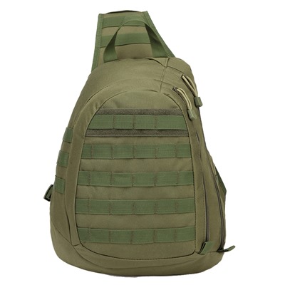 Военный рюкзак однолямочный (хаки-олива), - 20-35 л (CH-077), №11