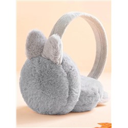 для детей Тёплые наушники в форме кроличьих ушей из плюша