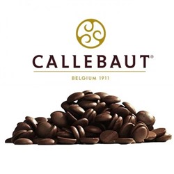 Темный шоколад в галетах / каллетах / дропсах (54,5% какао),  100 гр (Callebaut)