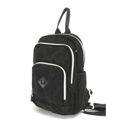Рюкзак жен текстиль CF-8525,  2отд,  4внеш+3внут/карм,  черный 252606
