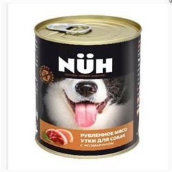 Влажный корм NUH  утка беззерновой  для собак средних и крупных пород 340 гр.