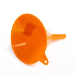 Воронка для ГСМ, диаметр 160 мм, высота 180 мм, оранжевый