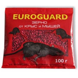 Зерно от крыс и мышей, Eurogard 100 г