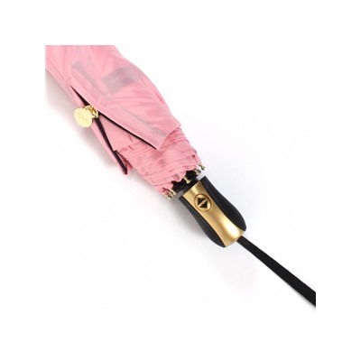 Зонт женский ТриСлона-L 3822 R  (проявляющийся рисунок),  R=58см,  суперавт;  8спиц,  3слож,  "Эпонж",  розовый  (цветы)  235250