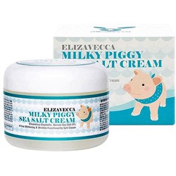 20% sale Elizavecca Крем для лица Елизавекка  Milky Piggy Sea Salt Cream, 100мл