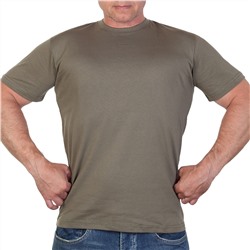 Мужская футболка цвета хаки №513