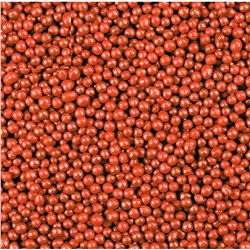 Посыпка кондитерская шарики красные (перламутр) 1-2 мм 100 г