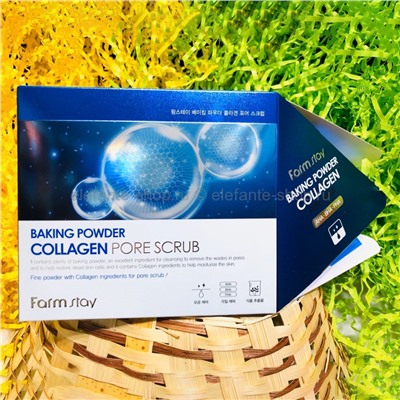 Скраб с коллагеном Farm Stay Collagen Pore Scrub (78)