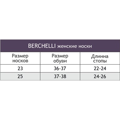 Женские следки 2 пары Berchelli