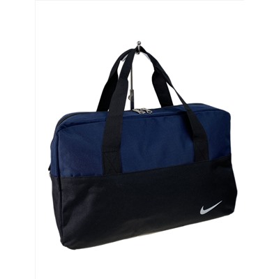 Дорожная сумка из текстиля цвет синий с черным