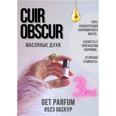 Cuir Obscur / GET PARFUM 523