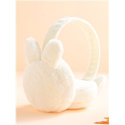 для детей Тёплые наушники в форме кроличьих ушей из плюша