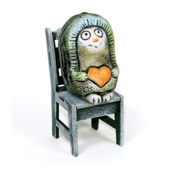 Ежик с сердцем на стуле, KN 00-123