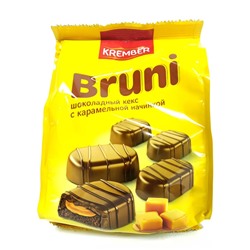Кекс глазированный с какао начинкой Bruni 190 гр