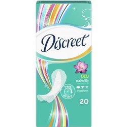 Прокладки ежедневные Discreet (Дискрит) Deo Plus Waterlily Multiform, 20 шт