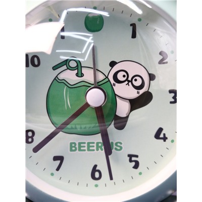 Часы-будильник «Fruity Friends», green (13,5х10 см)