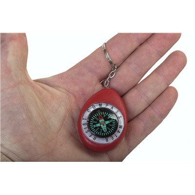 Красный брелок с компасом K280 *, №28