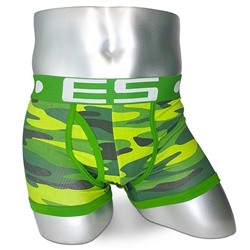 Мужские боксеры ES хаки зеленые светлая резинка ES5