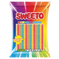 Мармелад SWEETO Multicolor sticks фруктовый микс 80 гр