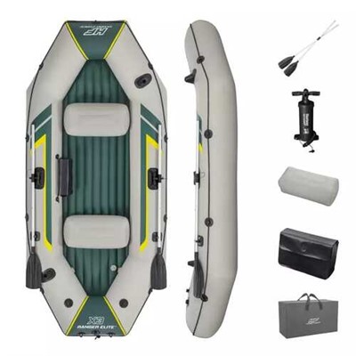 Надувная лодка Bestway Ranger Elite X3 Raft Set 65160