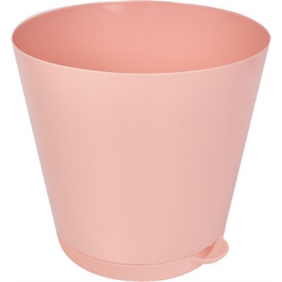 Горшок для цветов Easy Grow d160 с прикорневым поливом 47016РС розовый сад /16шт