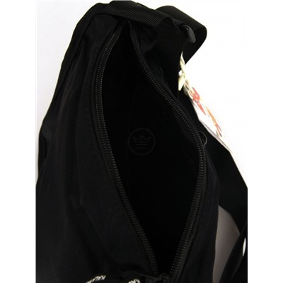 Сумка женская текстиль BoBo-9805,  1отд,  плечевой ремень,  черный 261666
