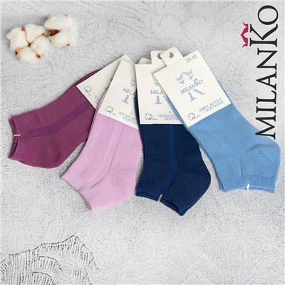 Женские укороченные носки MilanKo N-201 упаковка