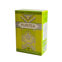 Чай PURITEA зеленый лист. 150 г