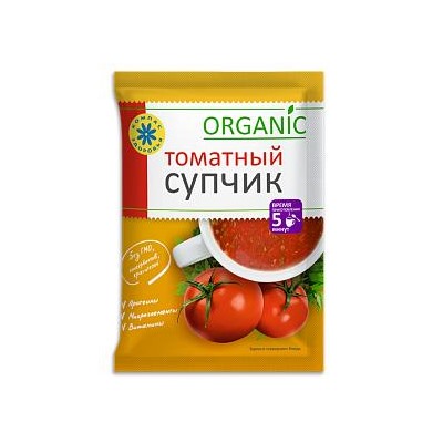 Суп-пюре томатный 30 г (кратно 10 шт)