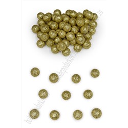 Новогоднее украшение "Шарик" 1,5 см (70 шт) SF-1680, золото