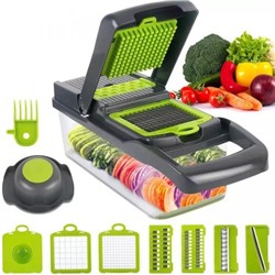 Овощерезка Veggie Slicer слайсер с контейнером 14 в 1 оптом