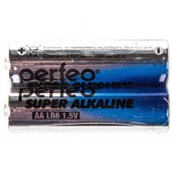 Батарейки Perfeo (Перфео) LR6/2SH Super Alkaline, 2 шт