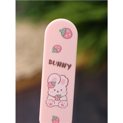 Расческа "Bunny double", pink
