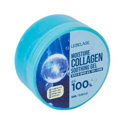 Гель для лица и тела Moisture Collagen 100 Soothing Gel Универсальный, Lebelage 300 мл