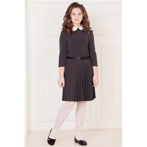 Серое школьное платье Инфанта, модель 0146 Размер 158-84