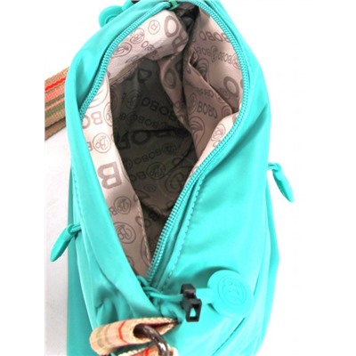 Сумка женская текстиль BoBo-5020-3,  1отд,  плечевой ремень,  зеленый 261946