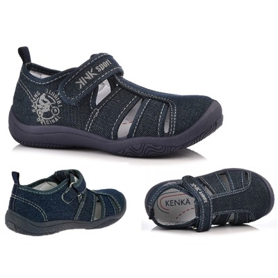 Туфли текст Kenka 203483-5 dark/navy