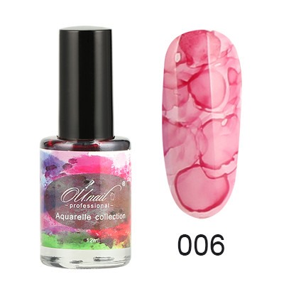 Акварельный гель OU Nail Aquarelle collection арт. 006