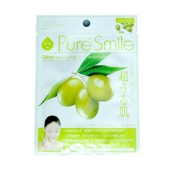 "Pure Smile" "Essence mask" Смягчающая маска для лица с эссенцией оливы 23мл