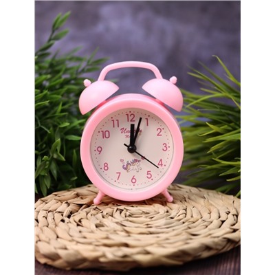 Часы-будильник «Milota», pink (12,5х9 см)